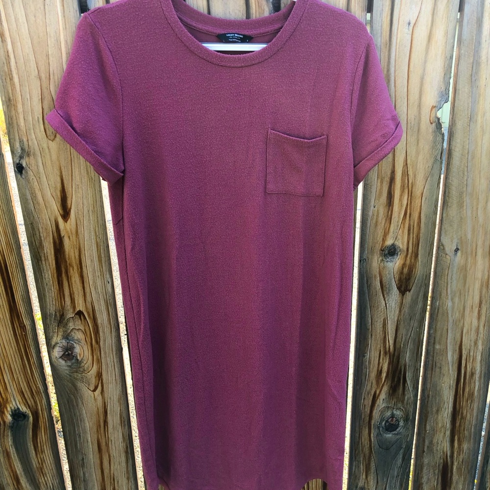 Lucky Brand T-Shirt Dress with Pocket - Women’s Size Small